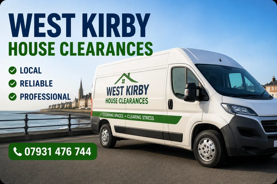 West Kirby House Clearance van
