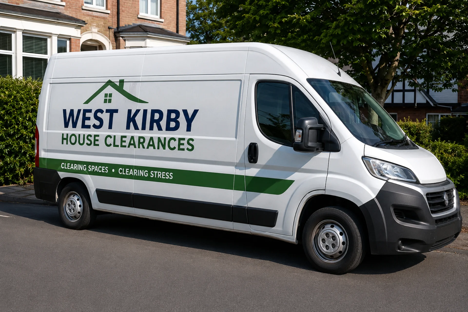 Recent house clearance job in West Kirby